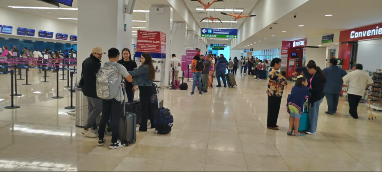 Son varios vuelos adelantados durante este martes Son varios vuelos adelantados durante este martes