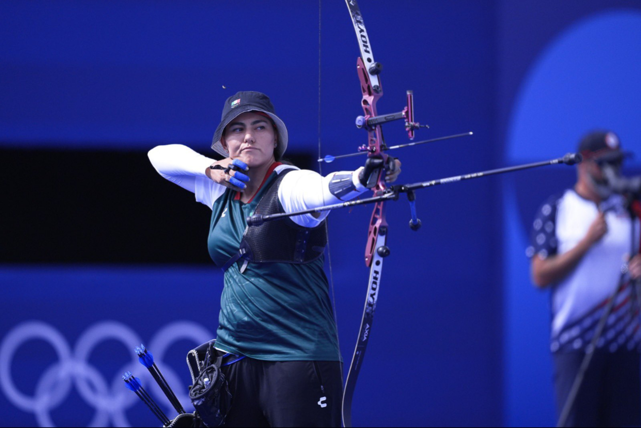 La arquera Alejandra Valencia con paso perfecto; avanza a Octavos
