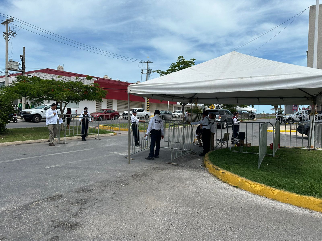 El tráfico se vio afectado sobre la avenida Luis Álvarez Barret