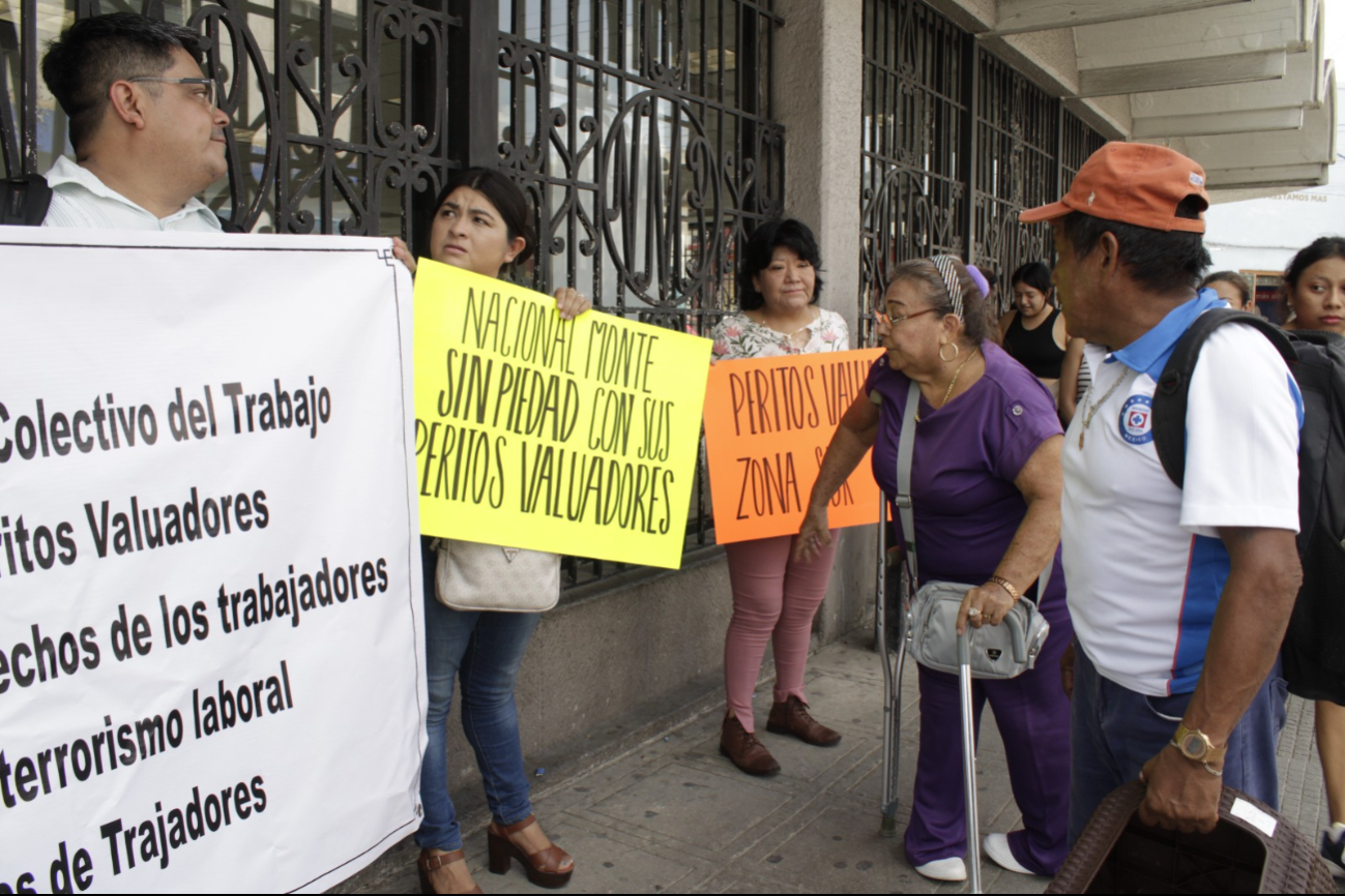 Bajo engaños, 390 peritos valuadores del Montepío fueron concentrados en sus cuatro sedes nacionales Bajo engaños, 390 peritos valuadores del Montepío fueron concentrados en sus cuatro sedes nacionales