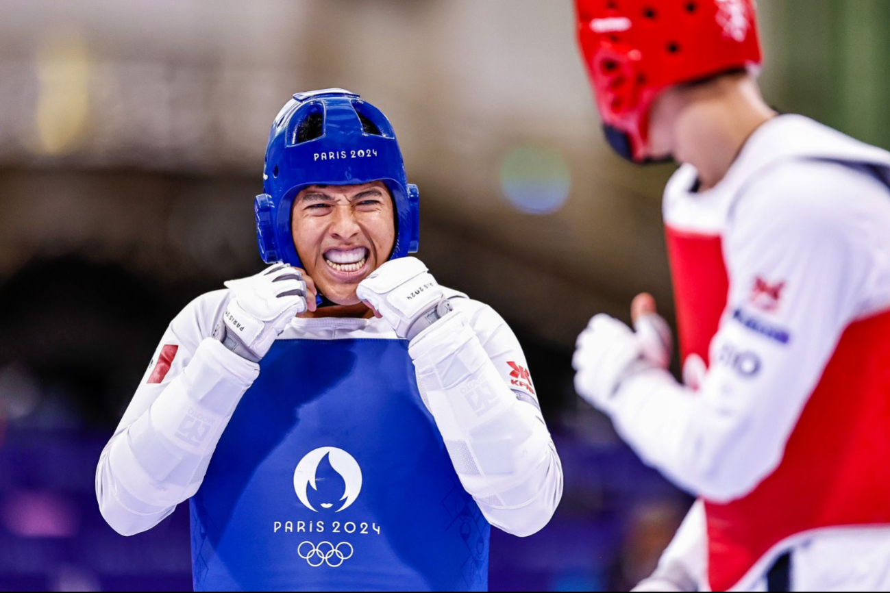 Carlos Sansores triunfa en repechaje olímpico de taekwondo +80 kg  ¡Va por el Bronce!
