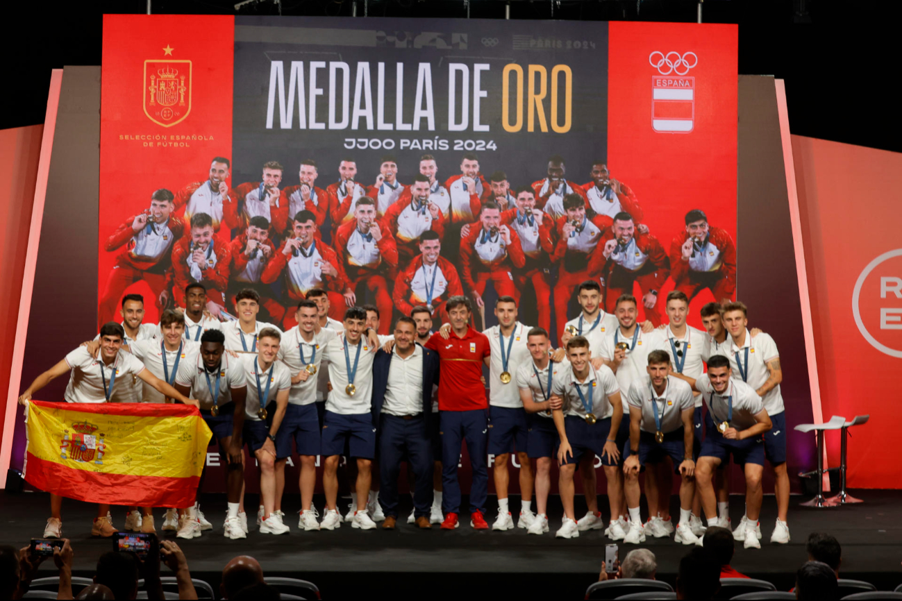 Selección de España gana el oro olímpico en futbol después de 32 años