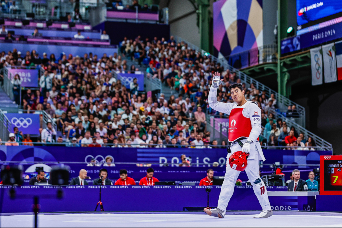 Carlos Sansores deja ir el Bronce en París 2024 y México alarga sequía sin medallas en Taekwondo  