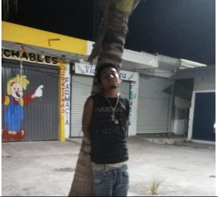 Amarran a ladrón en Quintana Roo tras agarrarlo con las "manos en la masa" 