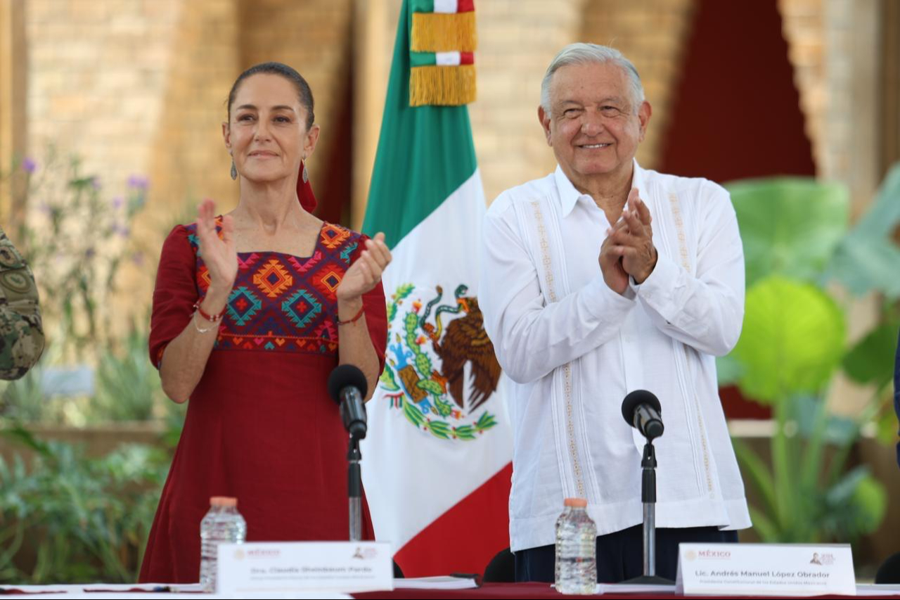 Gira de supervisión de proyectos de la Presidenta electa y el Presidente de México Gira de supervisión de proyectos de la Presidenta electa y el Presidente de México