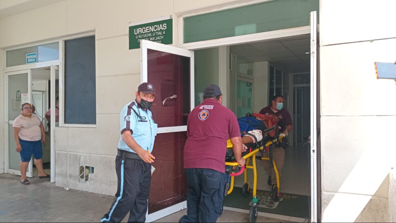 Mujer recibe 4 impactos con arma de fuego en Campeche Mujer recibe 4 impactos con arma de fuego en Campeche