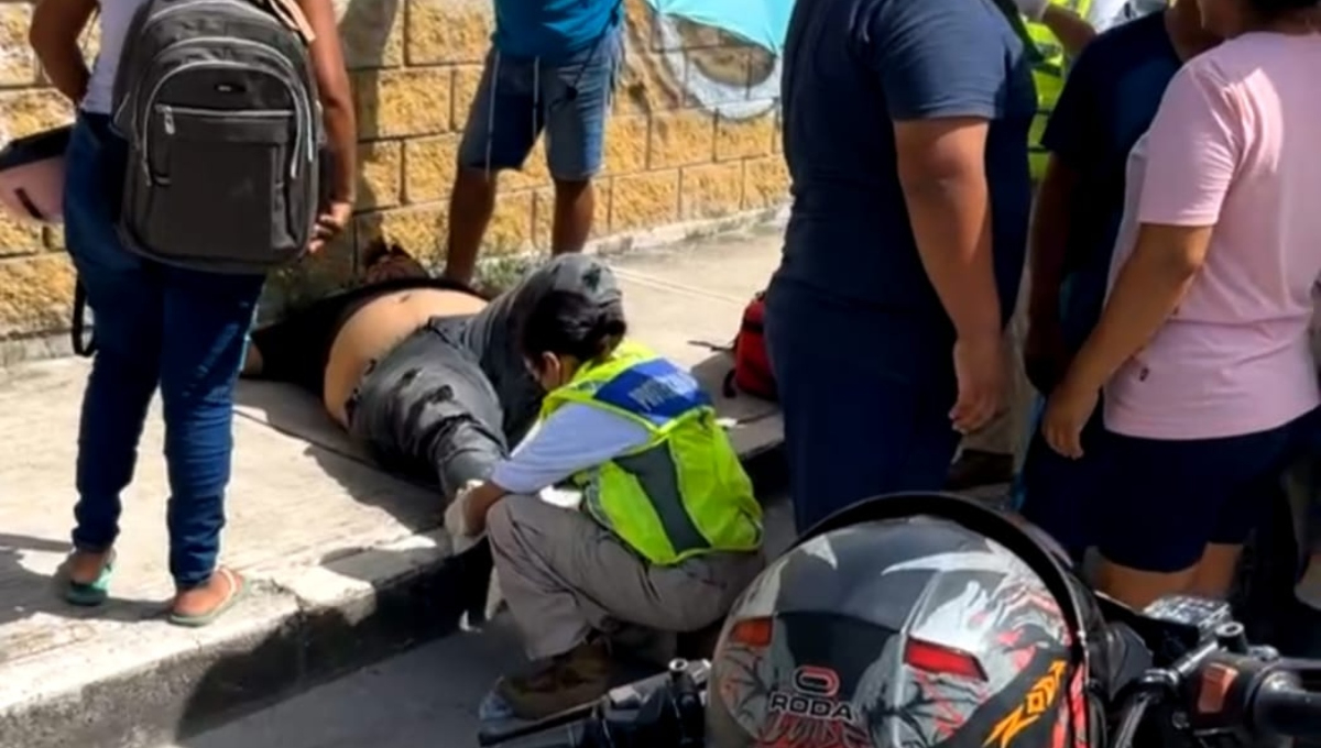 El motociclista se comprometió a pagar los daños El motociclista se comprometió a pagar los daños
