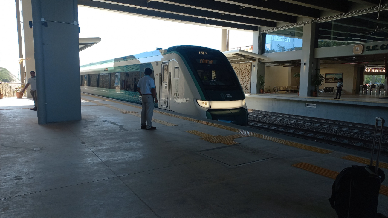 El Tren Maya suma casi un año de operaciones El Tren Maya suma casi un año de operaciones
