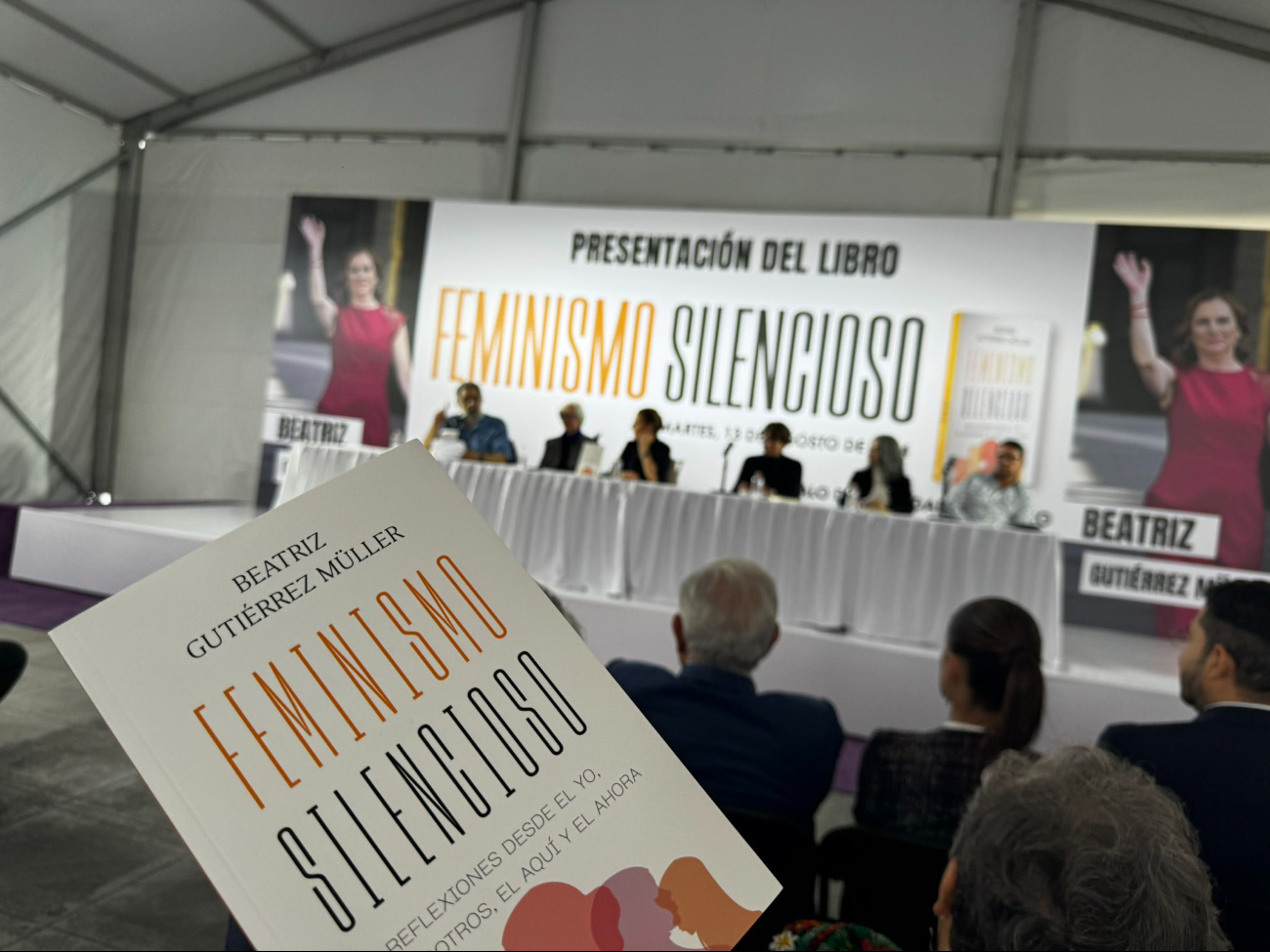 Así se desarrolló la presentación del libro Feminismo silencioso Así se desarrolló la presentación del libro Feminismo silencioso