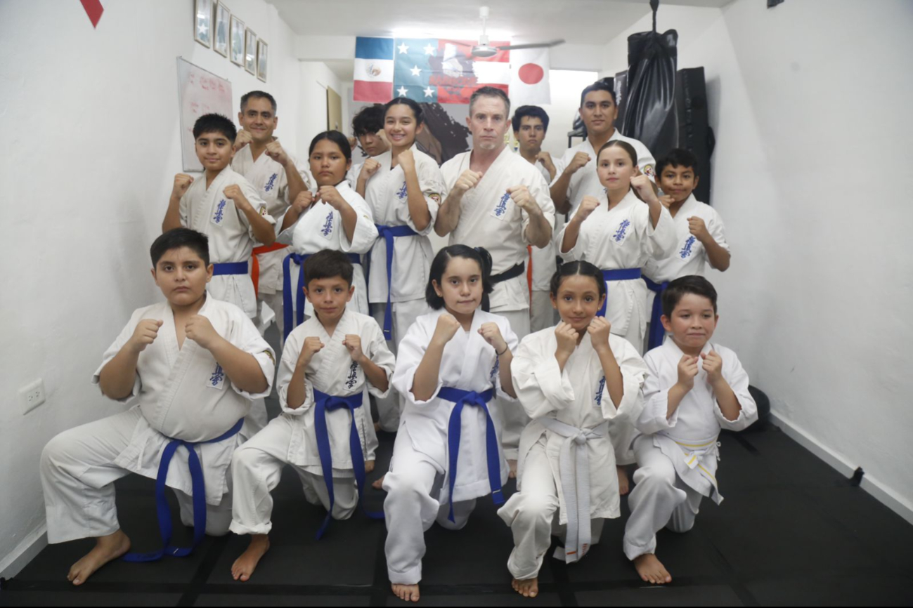 Integrantes del Rabbone Dojo en Mérida Integrantes del Rabbone Dojo en Mérida