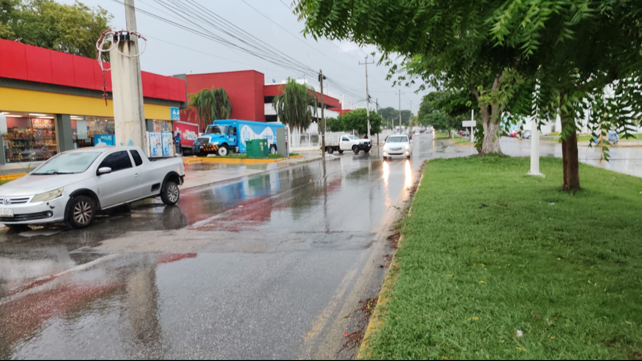 Encharcamientos en la capital de Campeche podrían causar cierre parcial de importantes avenidas