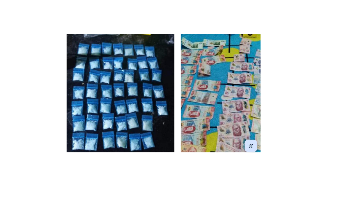 Los detenidos fueron encontrados con marihuana, cocaína, dinero y libretas durante un cateo en la colonia “Sal Si Puedes I”. Los detenidos fueron encontrados con marihuana, cocaína, dinero y libretas durante un cateo en la colonia “Sal Si Puedes I”.