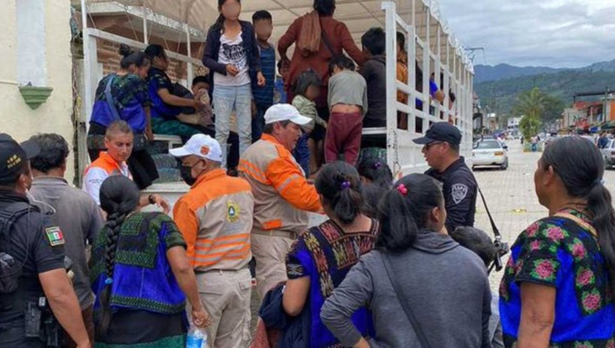 Segob señala que 200 habitantes de Chiapas han buscado refugio en Guatemala por la violencia