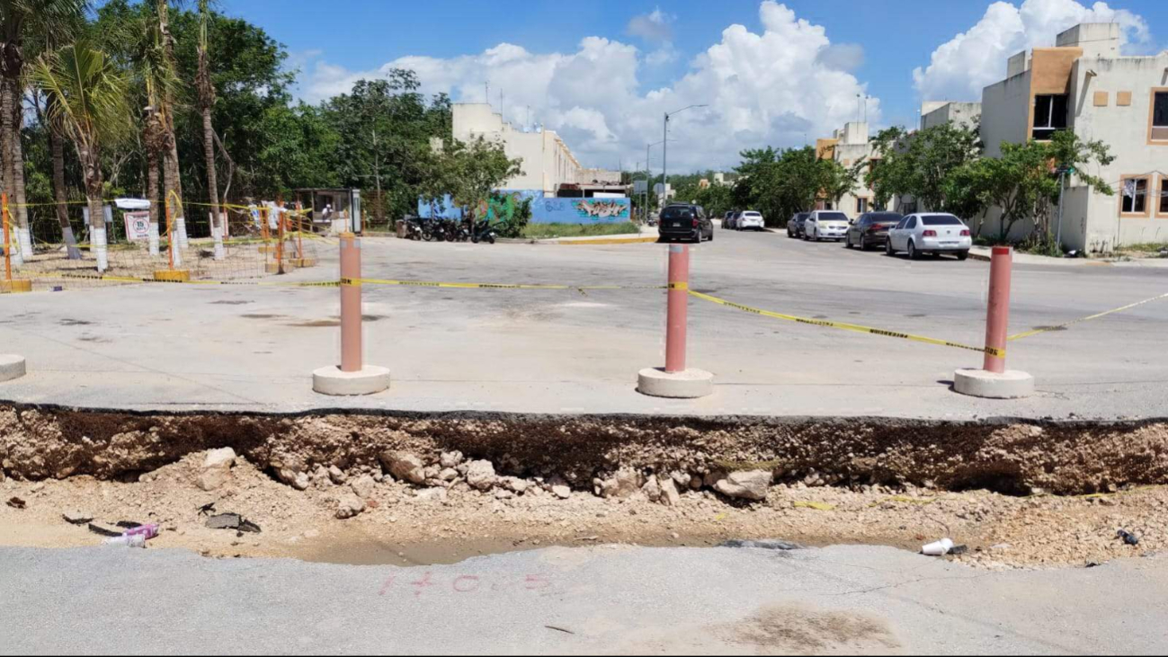 Residentes del fraccionamiento Villas del Sol mencionaron que el polvo sigue afectando su salud Residentes del fraccionamiento Villas del Sol mencionaron que el polvo sigue afectando su salud