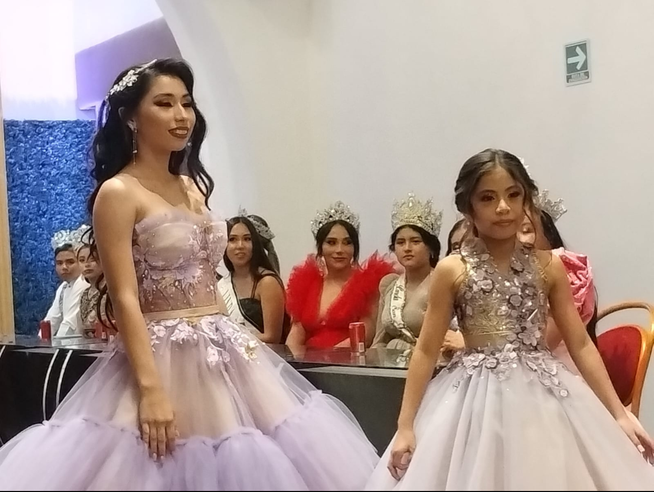 Scarlett Soberanis y Angelin R de la Gala Reinas de San Román y San Francisco Scarlett Soberanis y Angelin R de la Gala Reinas de San Román y San Francisco