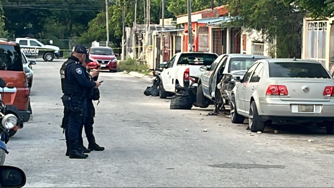 Una unidad resultó dañada en la zona Una unidad resultó dañada en la zona