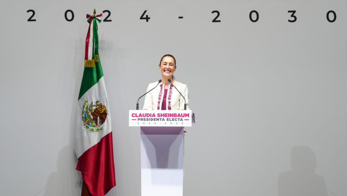 “No es un triunfo individual, el día de hoy llegamos todas”: Claudia Sheinbaum Pardo