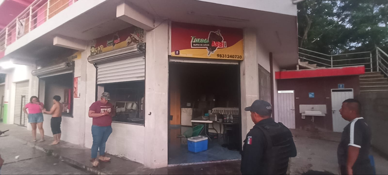 Otro incendio se registró en un local de comida Otro incendio se registró en un local de comida
