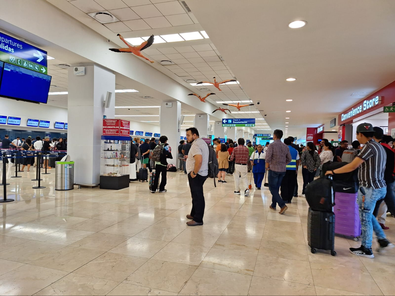 Solamente el vuelo de VivaAerobus fue el más retrasado en la jornada del aeropuerto de Mérida Solamente el vuelo de VivaAerobus fue el más retrasado en la jornada del aeropuerto de Mérida