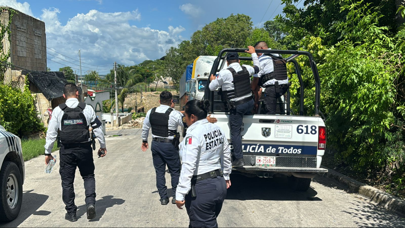 Campeche: Ebrio insulta a mujer y termina sometido por vecino de la colonia Revolución  