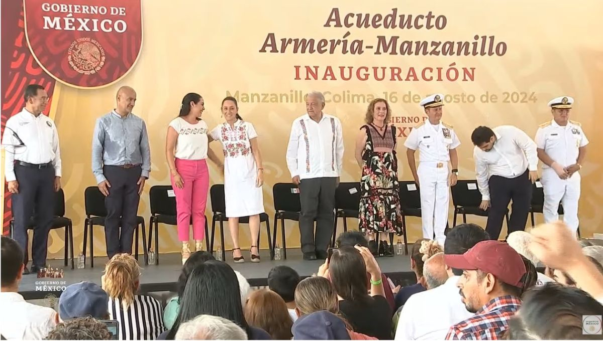 Inauguración del Acueducto Armería-Manzanillo: EN VIVO