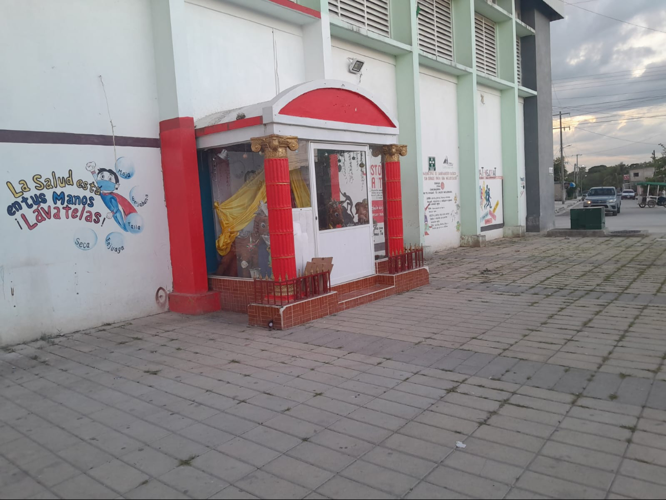 Locatarios del mercado se percataron la mañana de este viernes Locatarios del mercado se percataron la mañana de este viernes
