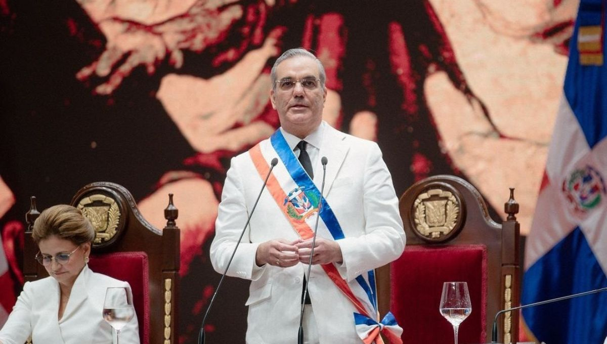 Luis Abinader asumió este viernes un segundo mandato como presidente de República Dominicana Luis Abinader asumió este viernes un segundo mandato como presidente de República Dominicana