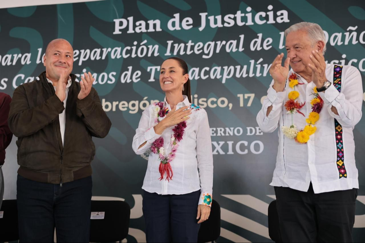 Claudia Sheinbaum promete continuidad de la 4T y entrega el Plan de Justicia  en Jalisco