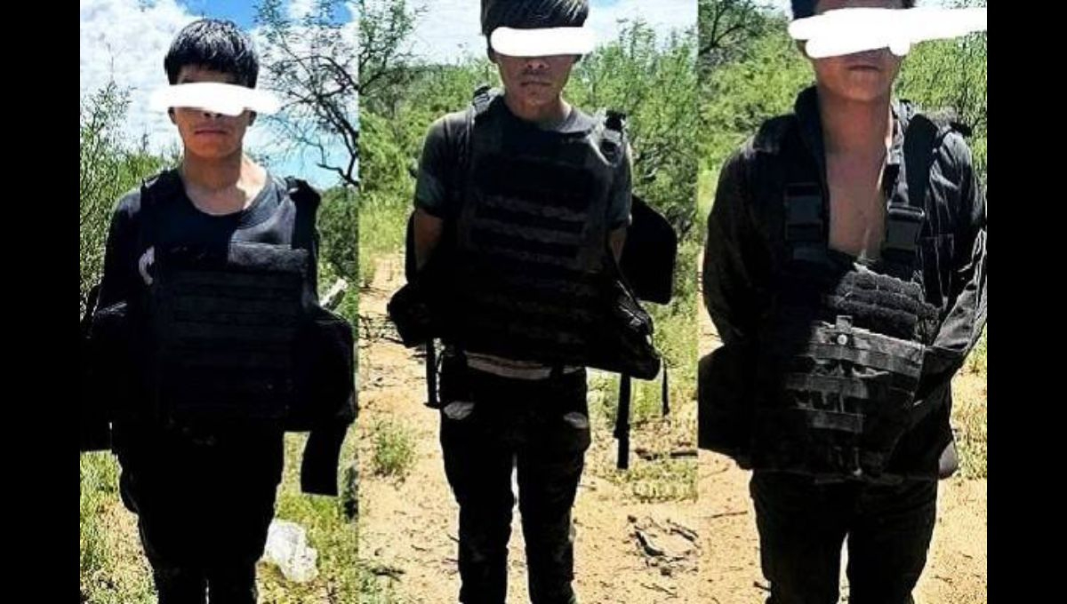 En Sonora fueron detenidos 7 menores de edad; presuntamente serían sicarios En Sonora fueron detenidos 7 menores de edad; presuntamente serían sicarios