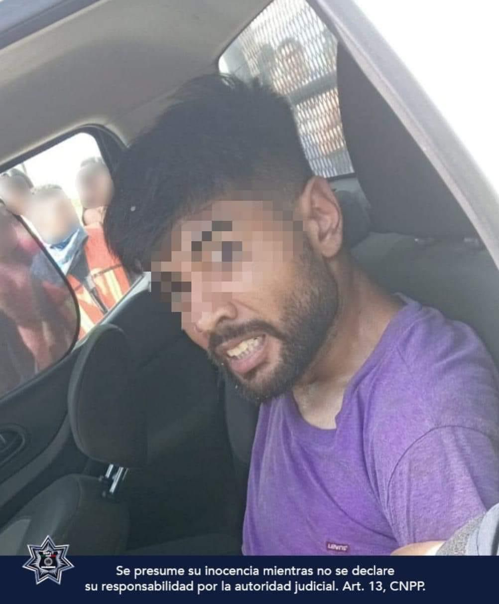 Ladrón de vehículo sufre accidente y es detenido en Playa del Carmen / Especial Ladrón de vehículo sufre accidente y es detenido en Playa del Carmen / Especial