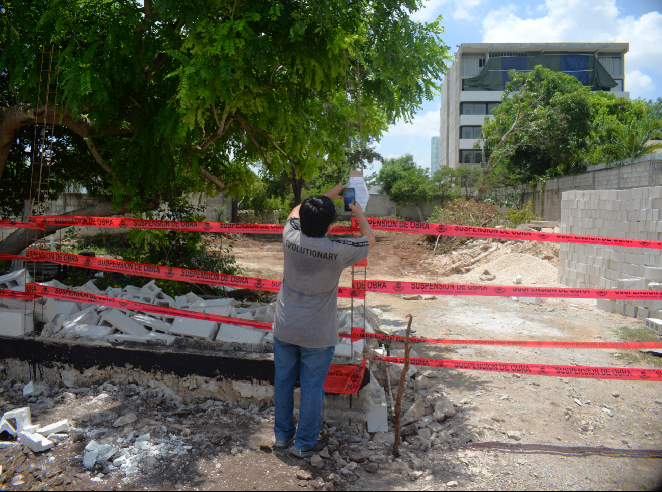  Clausuran obras en Santa Gertrudis Copó, Yucatán por falta de permisos    