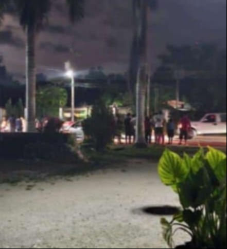 Escena del crimen en Lázaro Cárdenas, Quintana Roo Escena del crimen en Lázaro Cárdenas, Quintana Roo