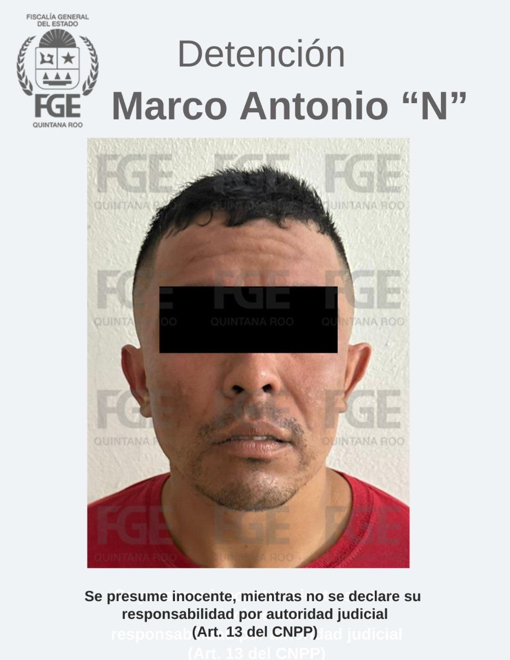 Hombre detenido a raíz del homicidio del contador en Cancún Hombre detenido a raíz del homicidio del contador en Cancún