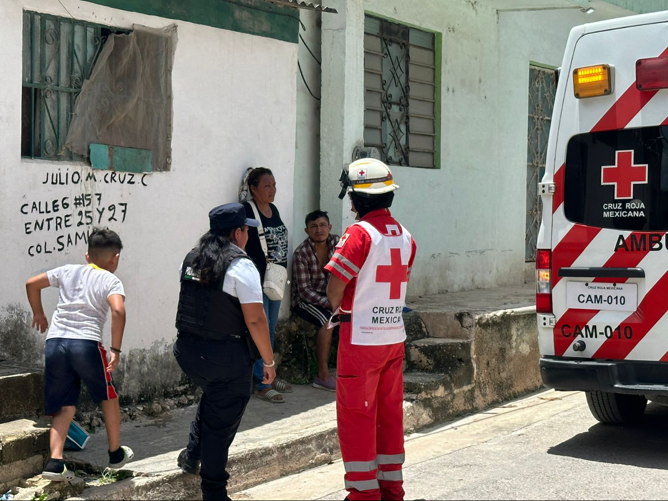 Las víctimas caminaban sobre la calle 6 y fueron embestidas por la espalda en el cruce con la 25. Las víctimas caminaban sobre la calle 6 y fueron embestidas por la espalda en el cruce con la 25.