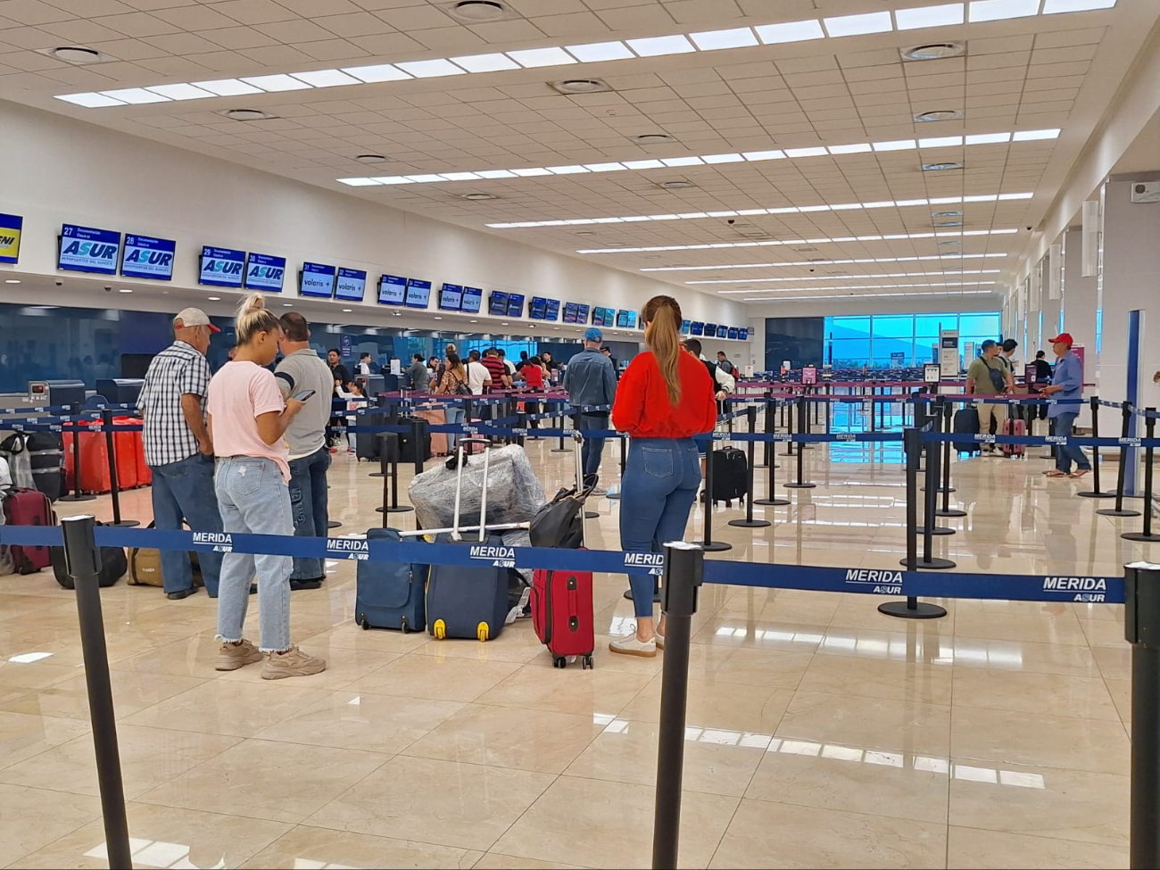 Los vuelos retrasados fueron mayormente en la jornada madrugadora