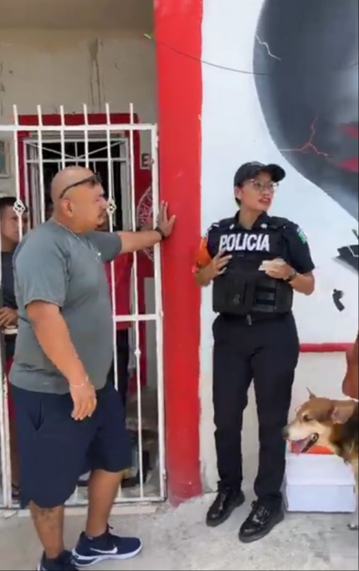 Policías se involucraron tras la solicitud de los padres Policías se involucraron tras la solicitud de los padres