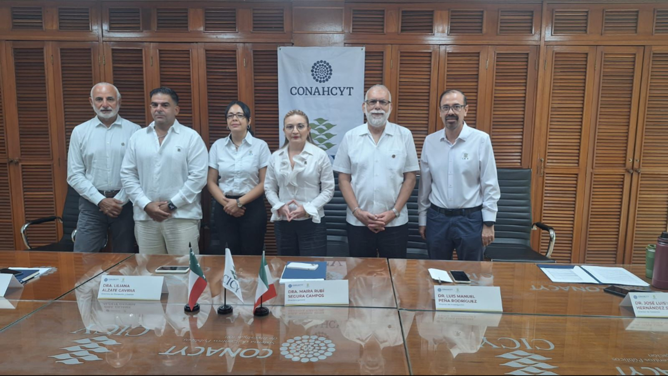 Presentan a la nueva directiva del Centro de Investigación Científica de Yucatán