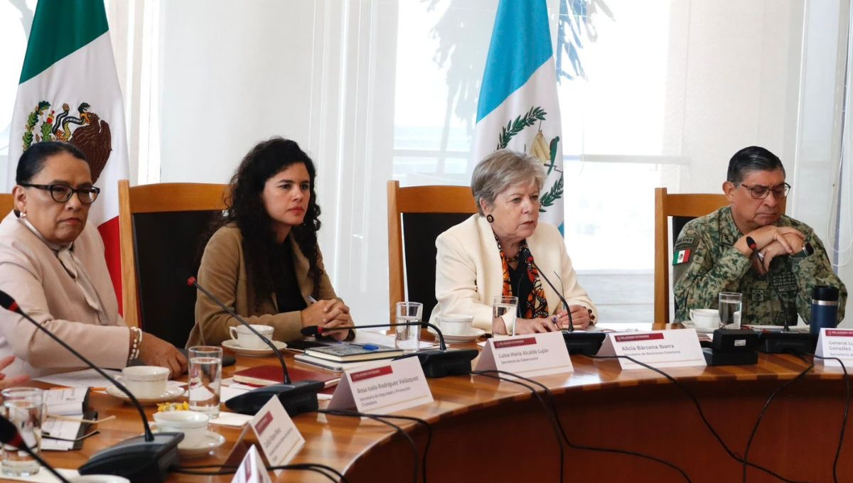 Funcionarias mexicanas participantes en la reunión con Guatemala Funcionarias mexicanas participantes en la reunión con Guatemala