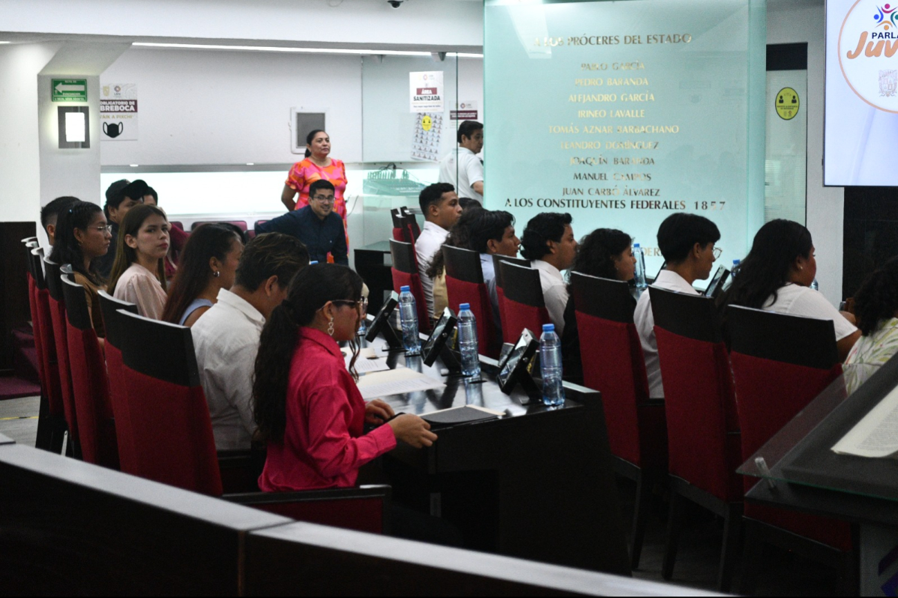 Iniciativas juveniles destacan en el Parlamento Juvenil 2024 de Campeche Iniciativas juveniles destacan en el Parlamento Juvenil 2024 de Campeche