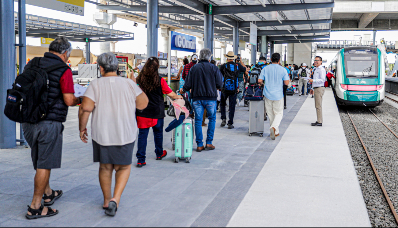 La Estación del Tren Maya con más demanda es la de Cancún La Estación del Tren Maya con más demanda es la de Cancún