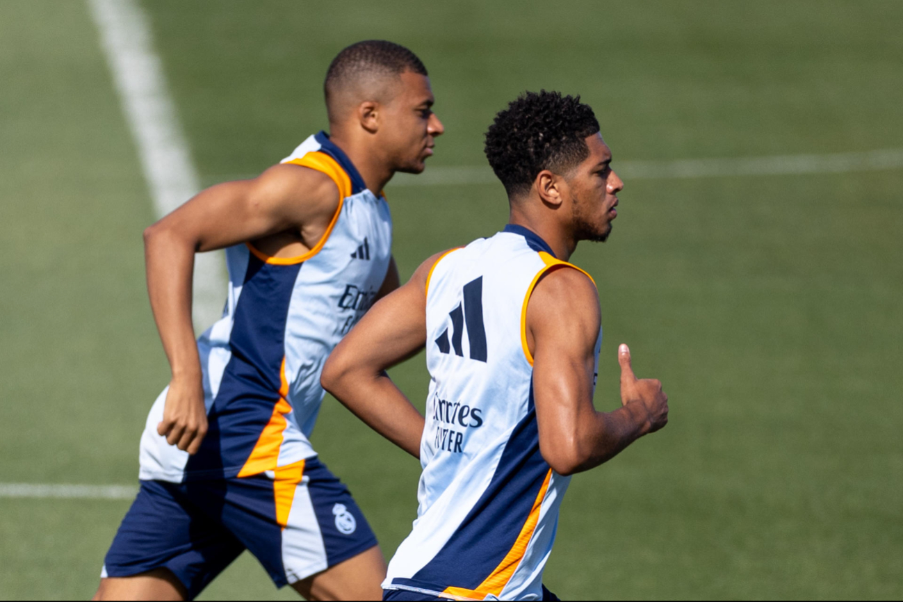Bellingham se lesiona en entrenamiento y es baja con el Real Madrid