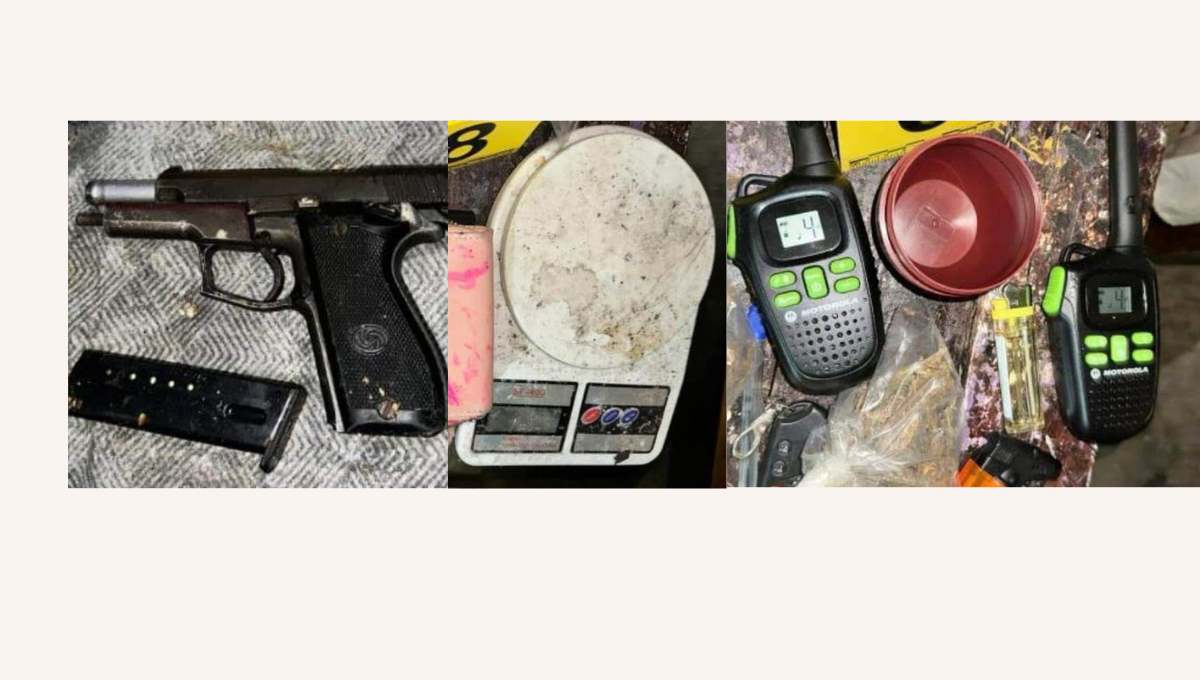 Confiscan Drogas, Armas y Equipos de Comunicación Confiscan Drogas, Armas y Equipos de Comunicación