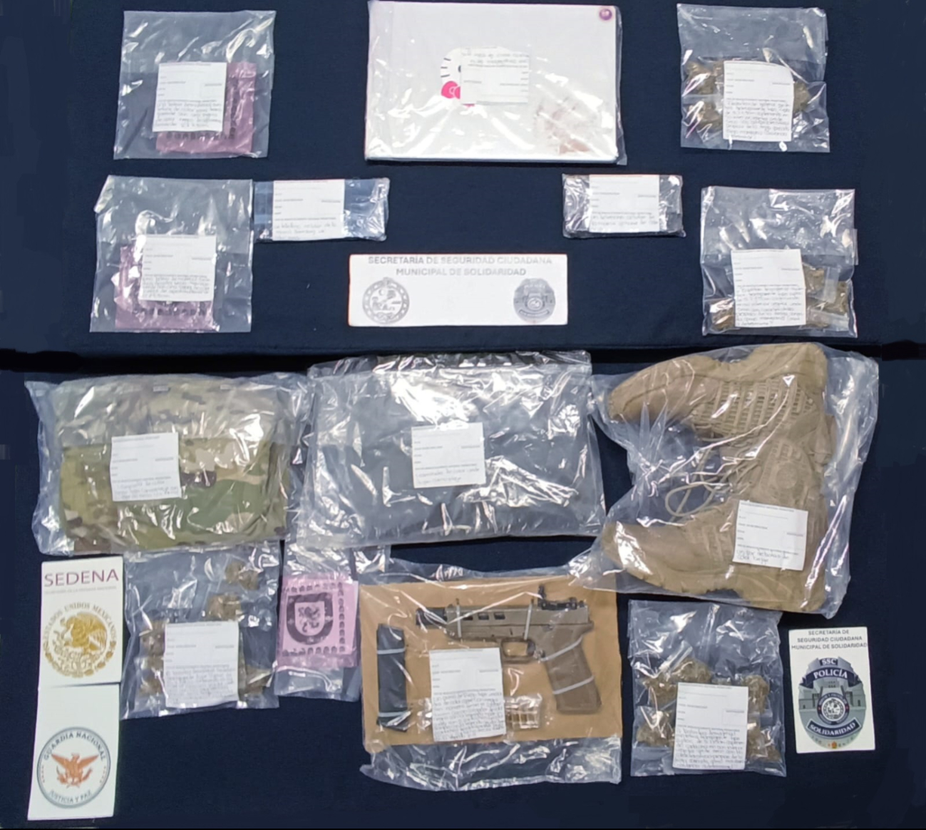 Descubiertos por intercambiar posibles marihuana Descubiertos por intercambiar posibles marihuana