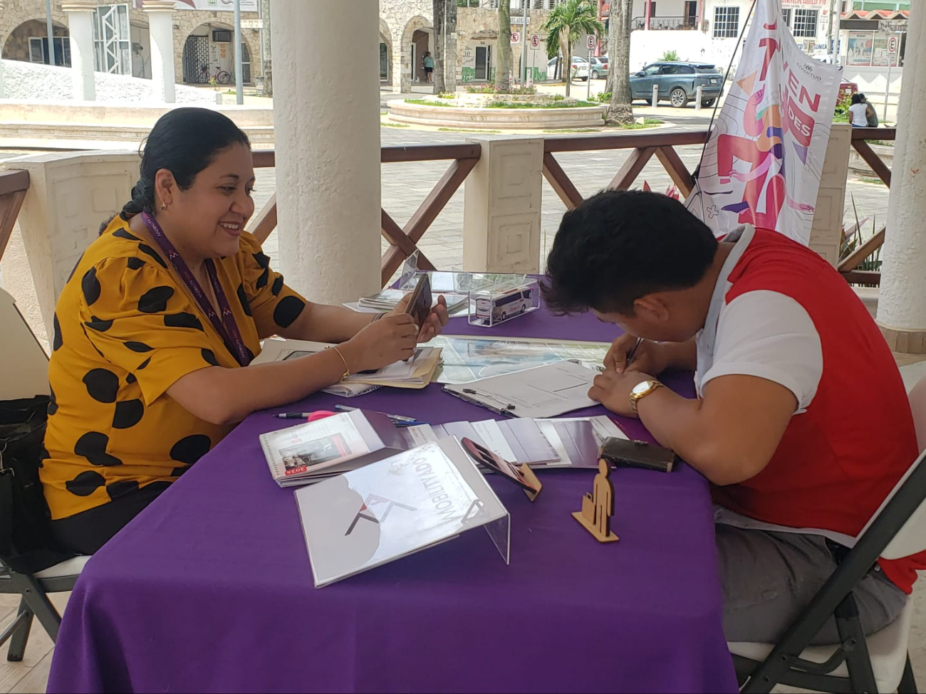 Jóvenes de la Zona Maya de Quintana Roo se interesan en trabajar en el Tren Maya