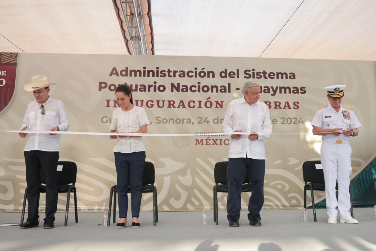 Así fue el corte del listón de las nuevas obras en la Administración del Sistema Portuario Nacional Así fue el corte del listón de las nuevas obras en la Administración del Sistema Portuario Nacional