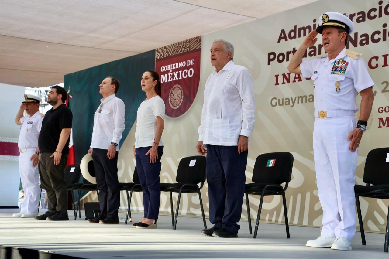 Ceremonia de inauguración de obras del Sistema Portuario Nacional en Guaymas Ceremonia de inauguración de obras del Sistema Portuario Nacional en Guaymas