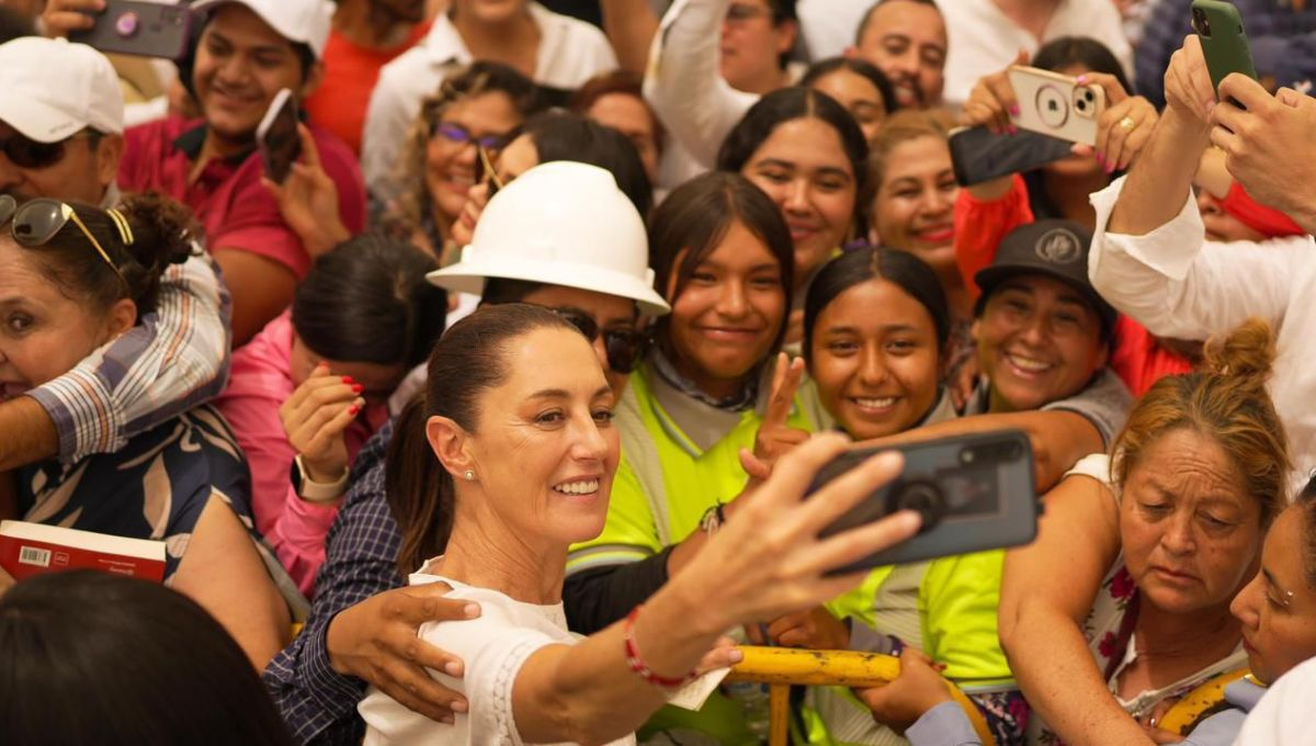 Claudia Sheinbaum celebra mayoría calificada de Morena en la Cámara de Diputados