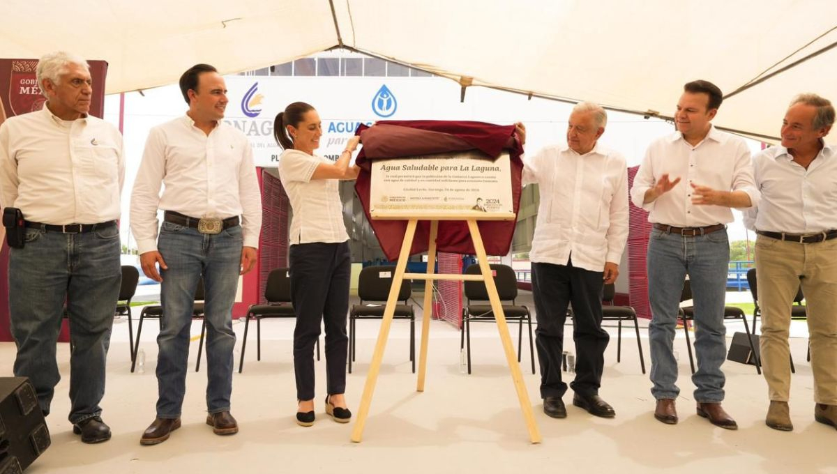 Claudia Sheinbaum buscará que el agua llegue a cada hogar de La Laguna