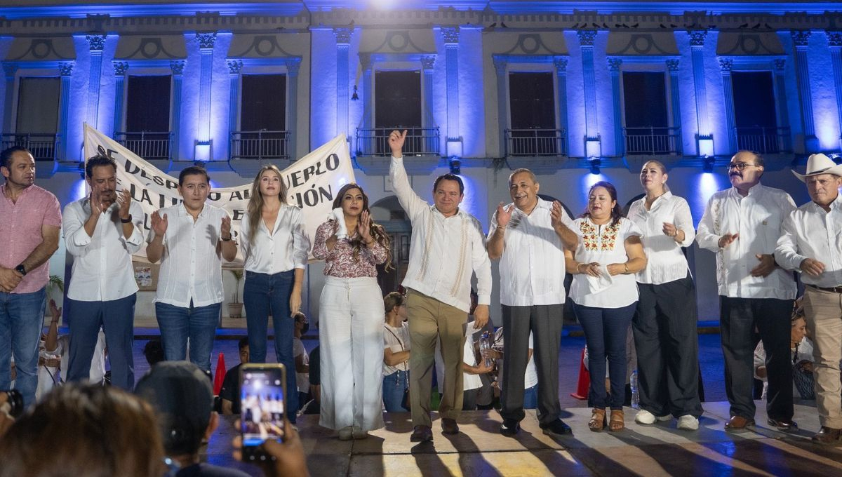 Joaquín Díaz Mena reconoce al pueblo de Progreso por defender su voluntad