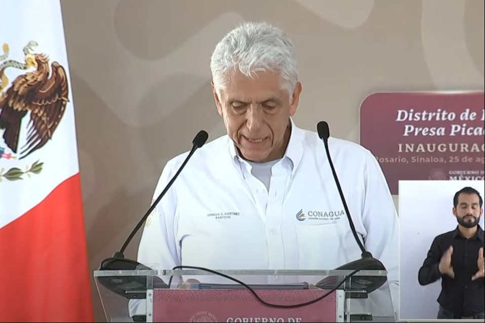 Director General de la Comisión del Agua, Germán Arturo Santoyo Director General de la Comisión del Agua, Germán Arturo Santoyo